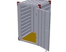 Iovino Materialcontainer 1,0 x 1,2 m Lagercontainer Werkzeugcontainer