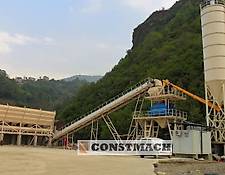 Constmach concrete plant DELIVERY FROM STOCK!, 100 m3/h CAPACITY FIX TYPE CONCRETE PLANT