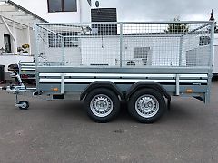 Brenderup Tieflader 2500kg Anhänger inkl. Laubgitter