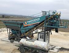 Constmach concrete plant 30 m3/h MOBILE, MOST ECONOMIC CONCRETE PLANT OF THE MARKET!